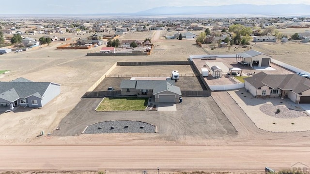 1108 W Meadowmoor Dr, Pueblo West, CO 81007 - drone / aerial view featuring a residential view