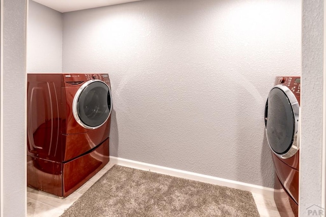 1557 28th Ln, Pueblo, CO 81006 - washroom with washer and dryer