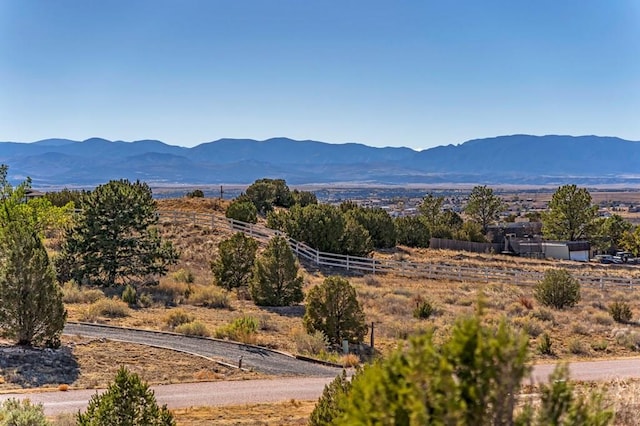 property view of mountains