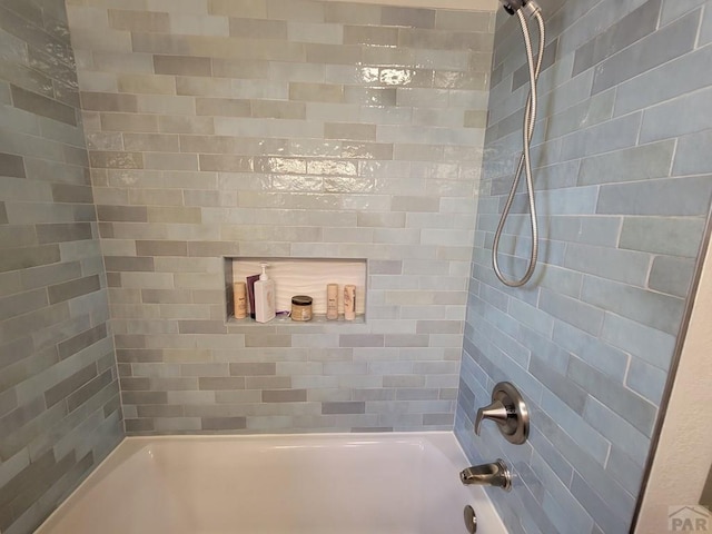 2602 3rd Ave, Pueblo, CO 81003 - bathroom featuring washtub / shower combination