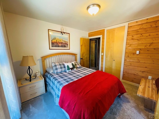 44 Valley Vista Rd Unit 35, Cuchara, CO 81055 - bedroom with carpet flooring