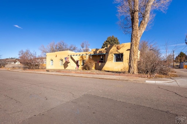 southwest-style home with stucco siding