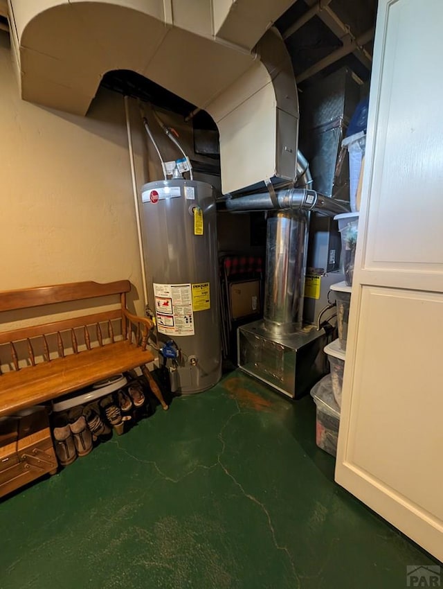 utilities with water heater