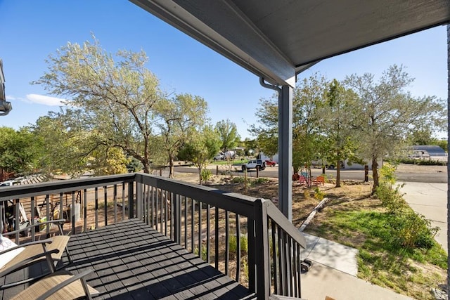 view of deck
