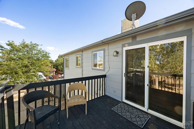 view of deck