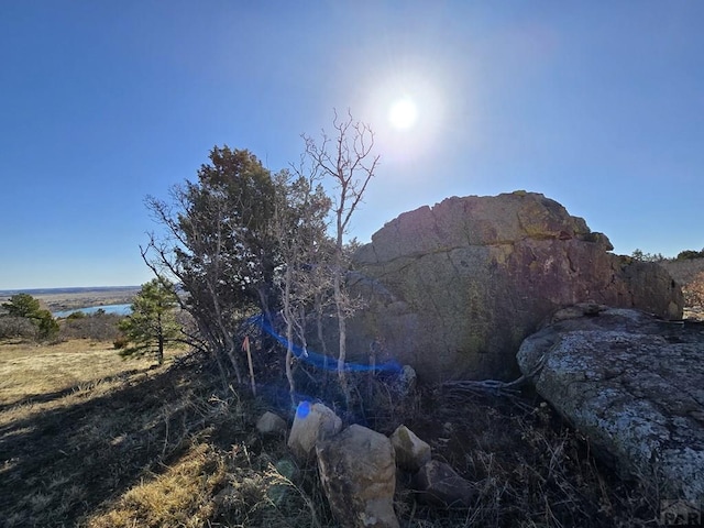 view of mountain feature