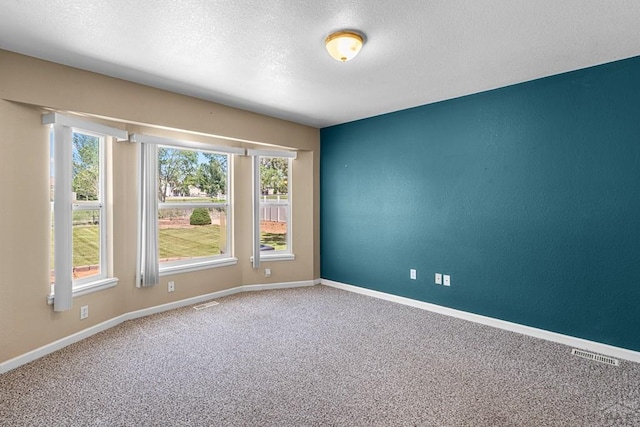 465 W Palmer Lake Dr, Pueblo West, CO 81007 - carpeted spare room with a textured ceiling and baseboards