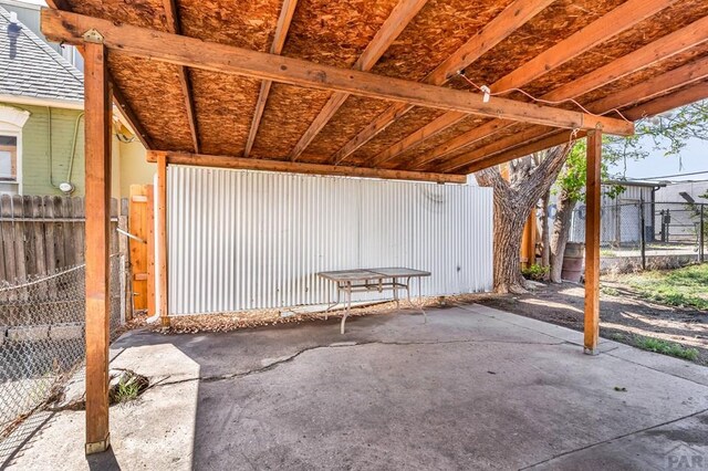 710 Wilson Ave, Pueblo, CO 81004 - view of patio featuring fence