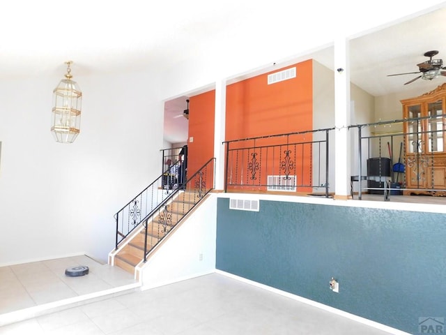 6 Ironweed Dr, Pueblo, CO 81001 - interior space featuring ceiling fan, visible vents, and baseboards