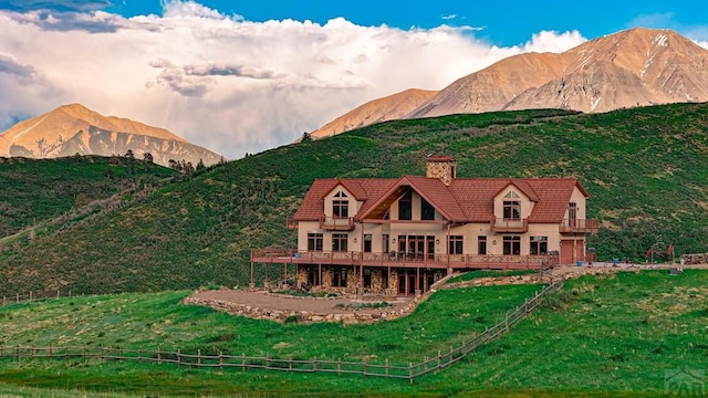 property view of mountains