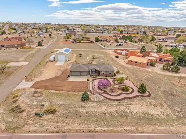 drone / aerial view