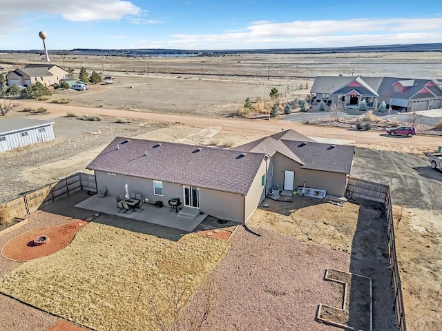 birds eye view of property featuring a residential view