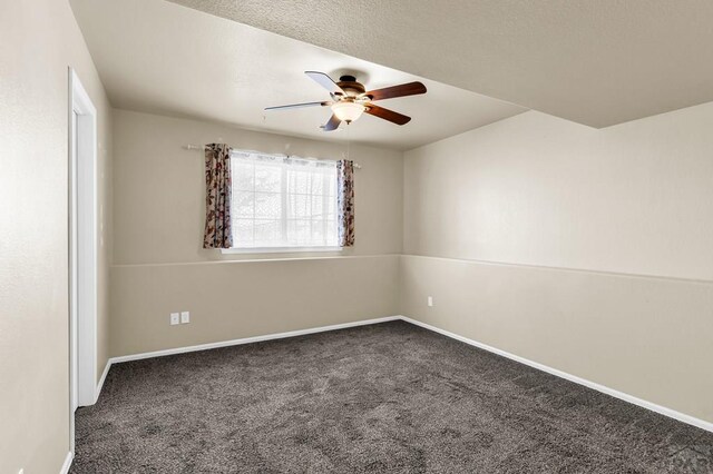 806 N Monarch Dr, Pueblo, CO 81007 - carpeted empty room with a ceiling fan and baseboards