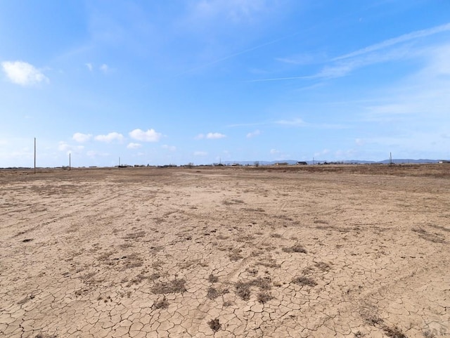 view of landscape with a rural view