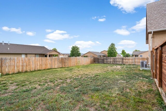 2330 Inspiration Ln, Pueblo, CO 81008 - view of yard with central AC