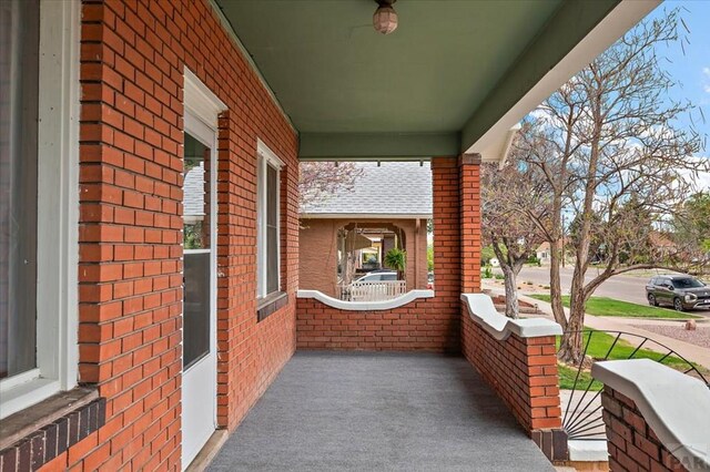 423 Washington St, Pueblo, CO 81004 - view of porch
