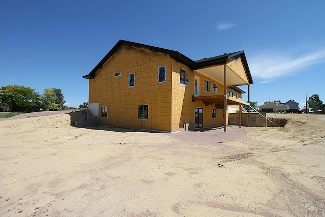 view of home's exterior