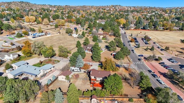 birds eye view of property featuring a residential view