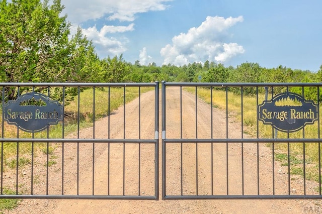 view of gate