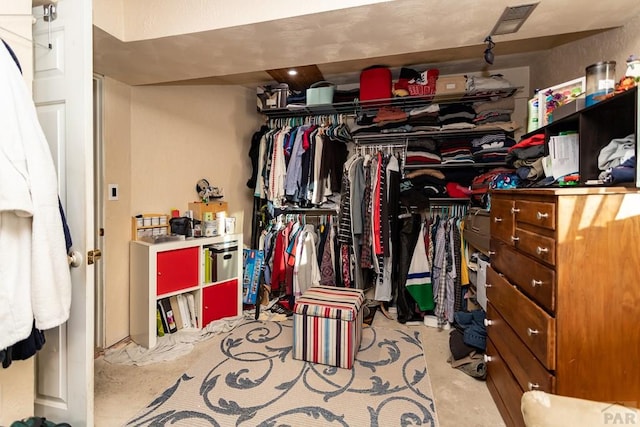 view of spacious closet