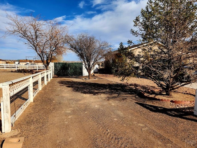 1044 S Los Charros Dr, Pueblo West, CO 81007 - view of yard featuring fence