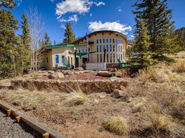 1441 Forest Rd Unit 507 1A, Creede, CO 81130 - view of front of home featuring stucco siding