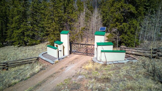 1441 Forest Rd Unit 507 1A, Creede, CO 81130 - aerial view of a heavily wooded area