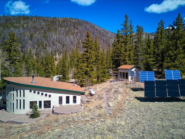 1441 Forest Rd Unit 507 1A, Creede, CO 81130 - view of mountain backdrop with a forest