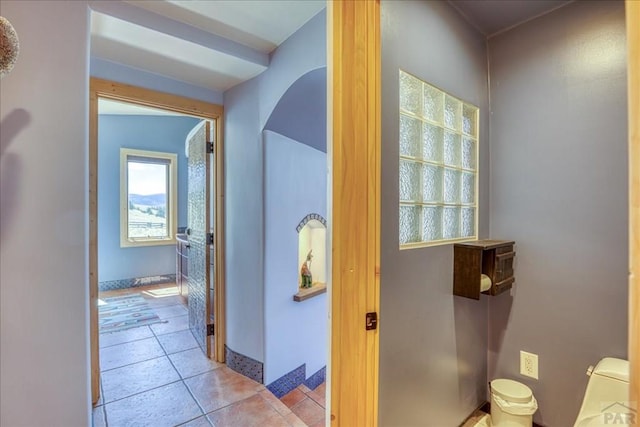 1441 Forest Rd Unit 507 1A, Creede, CO 81130 - bathroom featuring toilet and tile patterned floors