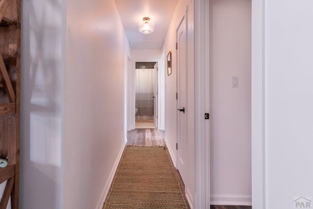 1501 Stonewall, Trinidad, CO 81082 - hall with baseboards and dark carpet