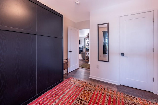 1501 Stonewall, Trinidad, CO 81082 - unfurnished bedroom featuring wood finished floors and baseboards