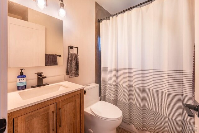 1501 Stonewall, Trinidad, CO 81082 - bathroom featuring vanity and a shower with curtain