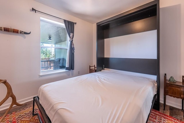 1501 Stonewall, Trinidad, CO 81082 - bedroom featuring wood finished floors and baseboards