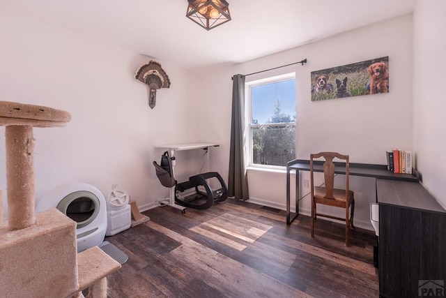 1501 Stonewall, Trinidad, CO 81082 - miscellaneous room with wood finished floors