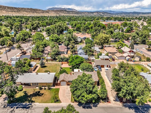 1215 Greenwood Ave, Canon City, CO 81212 - aerial perspective of suburban area with mountains
