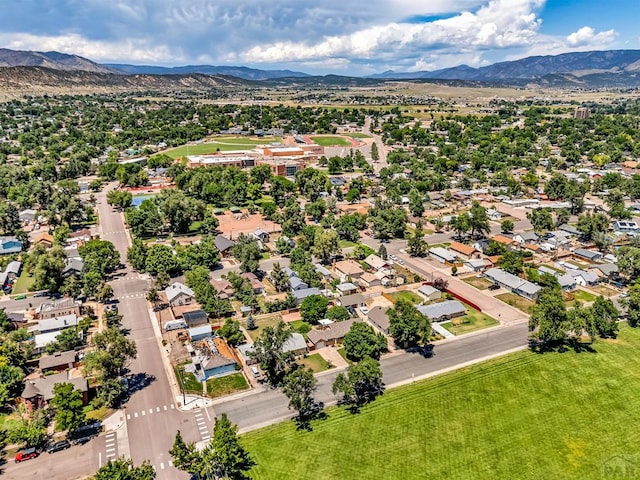 1215 Greenwood Ave, Canon City, CO 81212 - drone / aerial view of a mountain backdrop