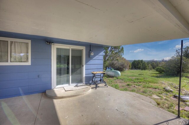 2000 Comanche Dr, Walsenburg, CO 81089 - view of patio