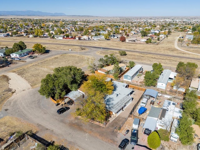 bird's eye view featuring a residential view