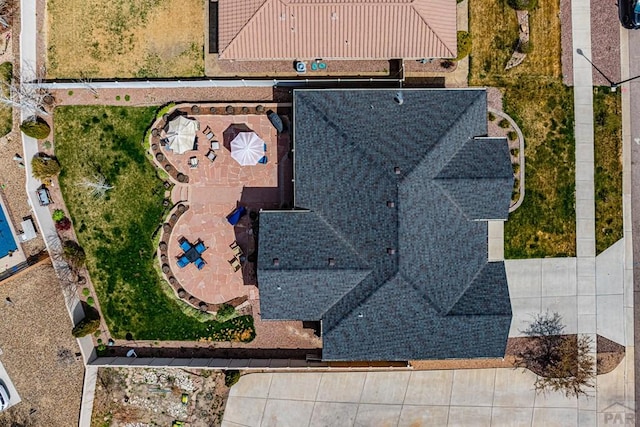 drone / aerial view