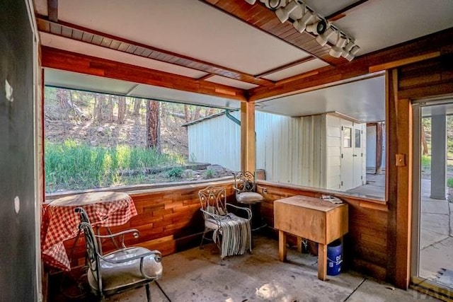 5207 N Creek Rd, Beulah, CO 81023 - sunroom / solarium with unfinished concrete flooring