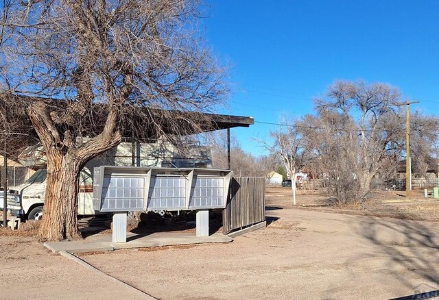 view of side of property