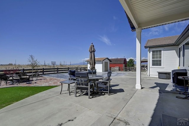 10919 Cascading Spring Cir, Peyton, CO 80831 - view of patio / terrace featuring outdoor dining space