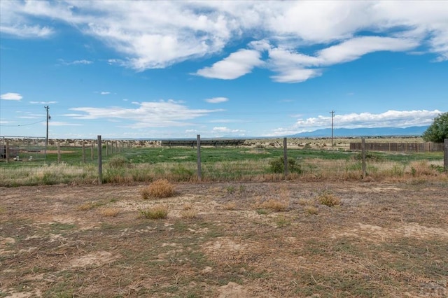 1121 N Calico Rock Ln, Pueblo West, CO 81007 - view of yard featuring a view of countryside