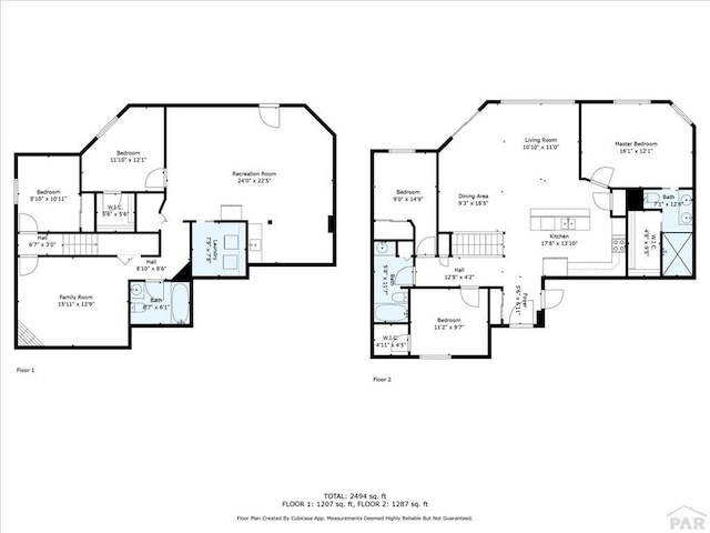 1121 N Calico Rock Ln, Pueblo West, CO 81007 - floor plan / room layout