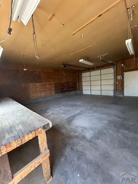 743 Vine Ave, Las Animas, CO 81054 - garage with a garage door opener