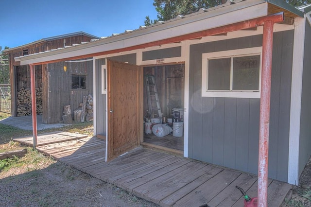 view of property entrance