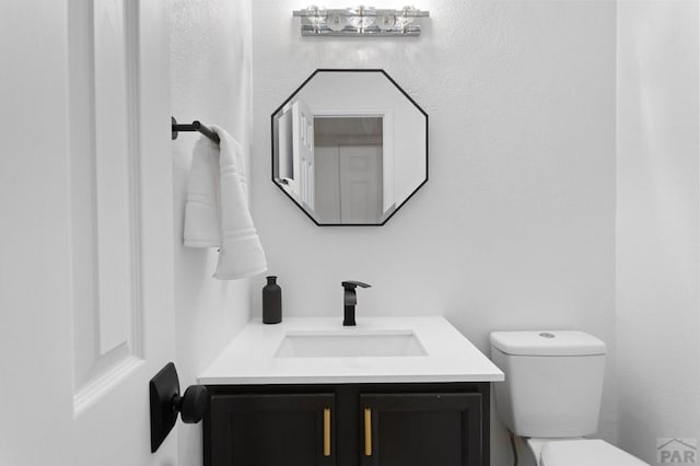 2200 Meadowlark Ln, Pueblo, CO 81008 - half bath featuring toilet and vanity