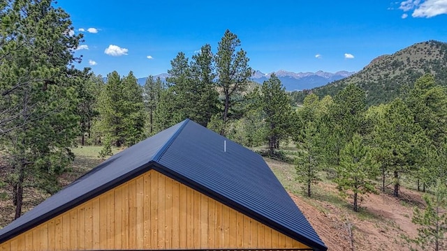 1341 County Rd 327, Westcliffe, CO 81252 - view of mountain background with a heavily wooded area
