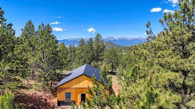 1341 County Rd 327, Westcliffe, CO 81252 - mountain view with a heavily wooded area