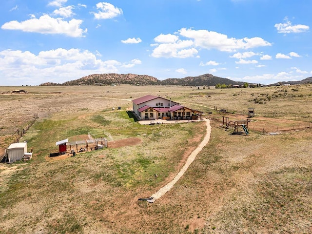 1800 Oak Grove Cir, Westcliffe, CO 81252 - overview of rural landscape featuring mountains